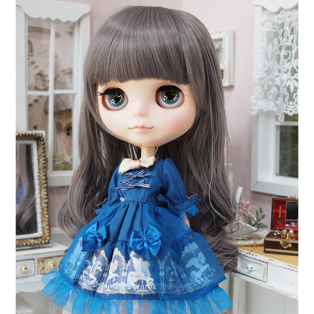 Blythe(ブライス)用 ウィッグ 10インチ モヘア 9ー10インチ Blythe