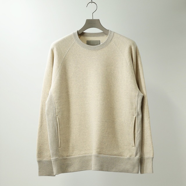 CURLY&Co./MOLLE YARN STRIPE KNIT P/O CREW-NECK