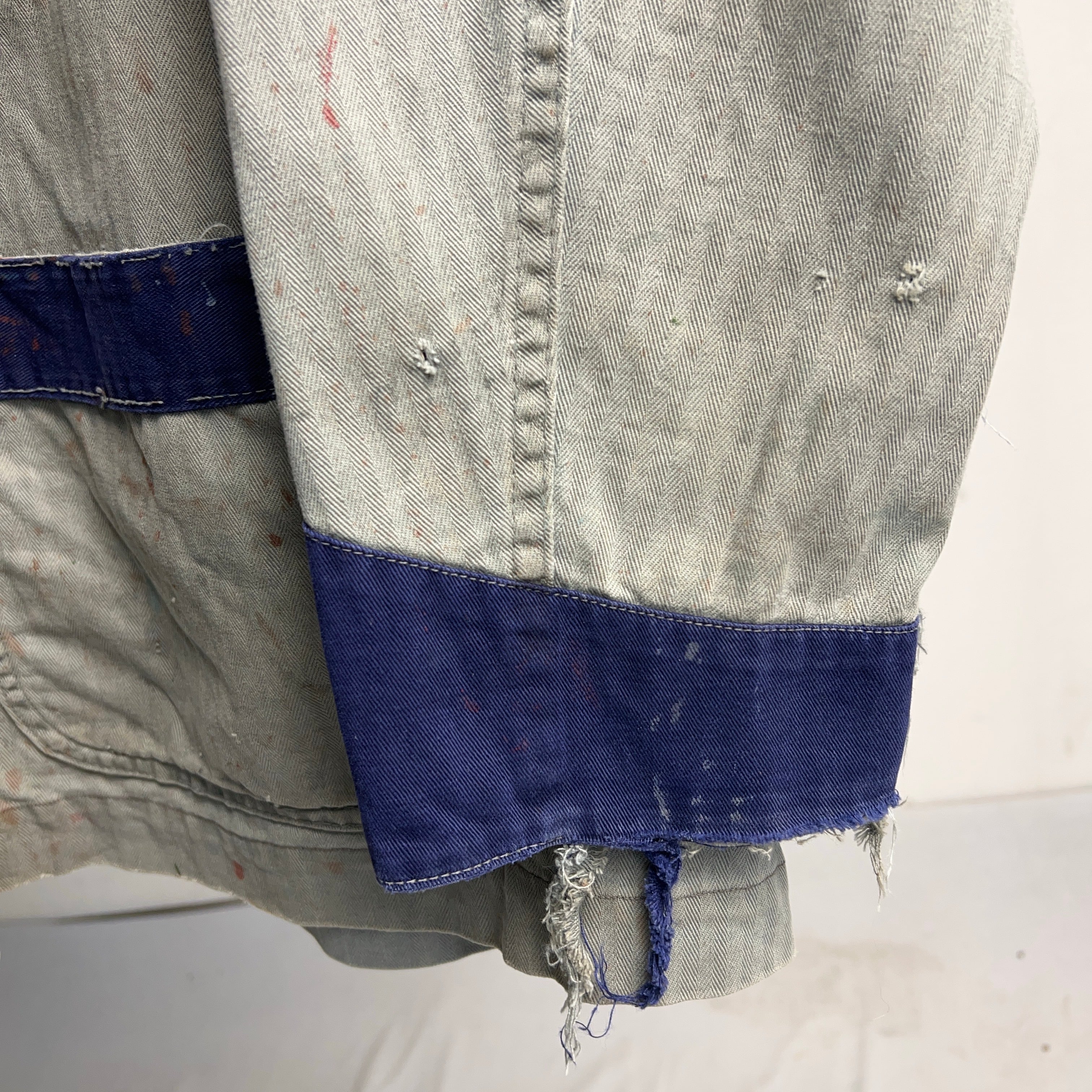 1950's HBT 2TONE WORK JACKET 50年代 ワークジャケット ヘリンボーン