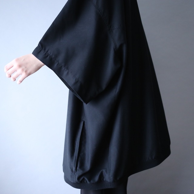 "Reebok" super over silhouette high-neck half-zip h/s pullover