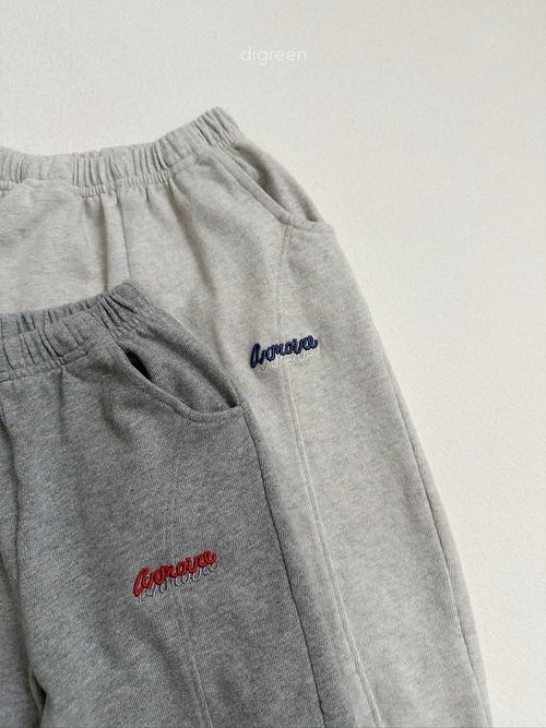 【 digreen / 予約 】Marco jogger pants