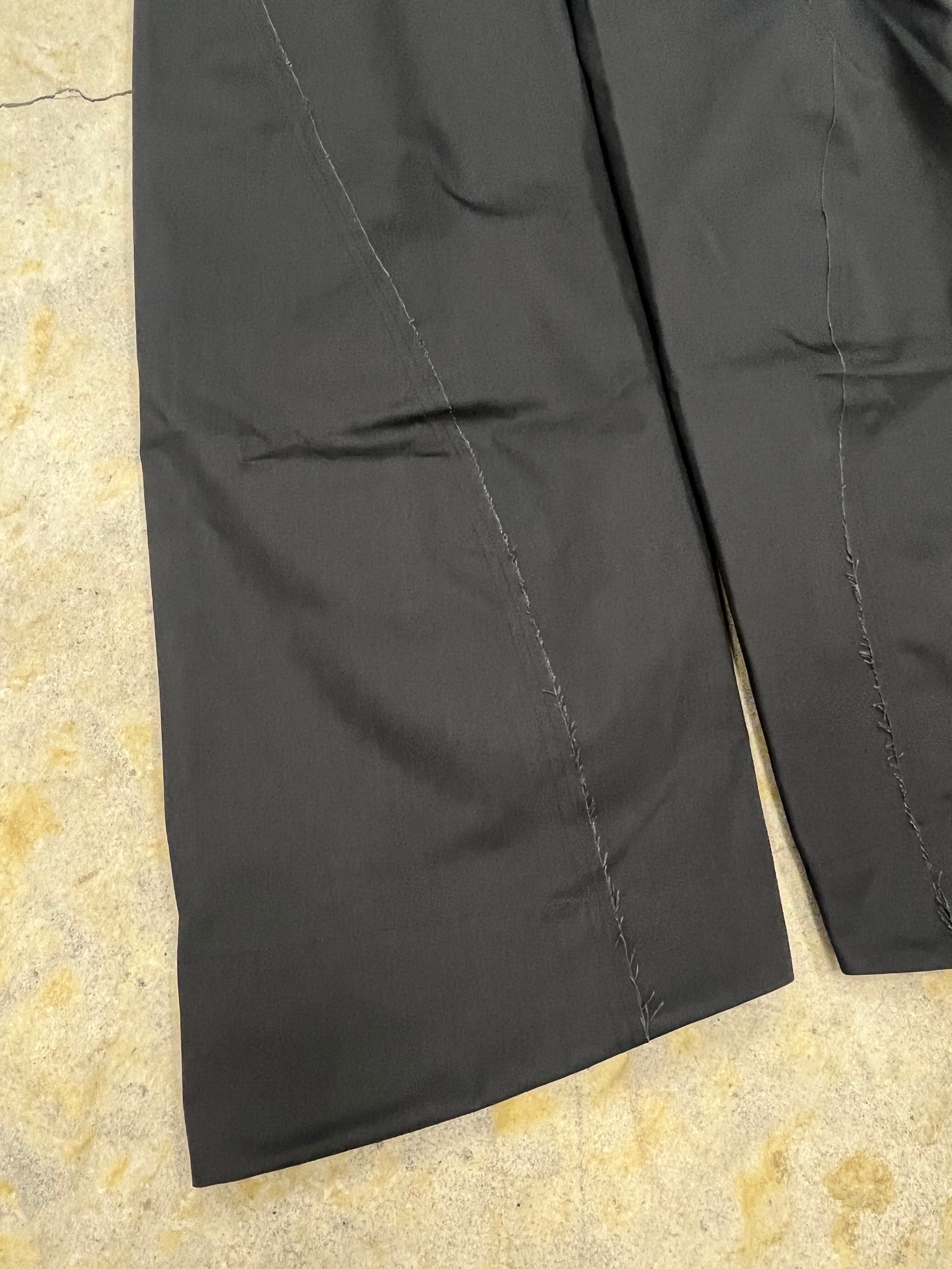 YUKI HASHIMOTO | RAW EDGE TWISTED WORK PANTS | GREY | HOWDAY