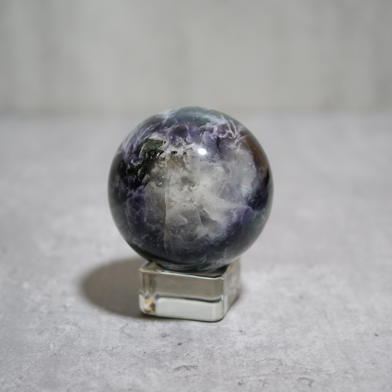 エンジェル フェザー フローライト【φ5.2cm】/ スフィア