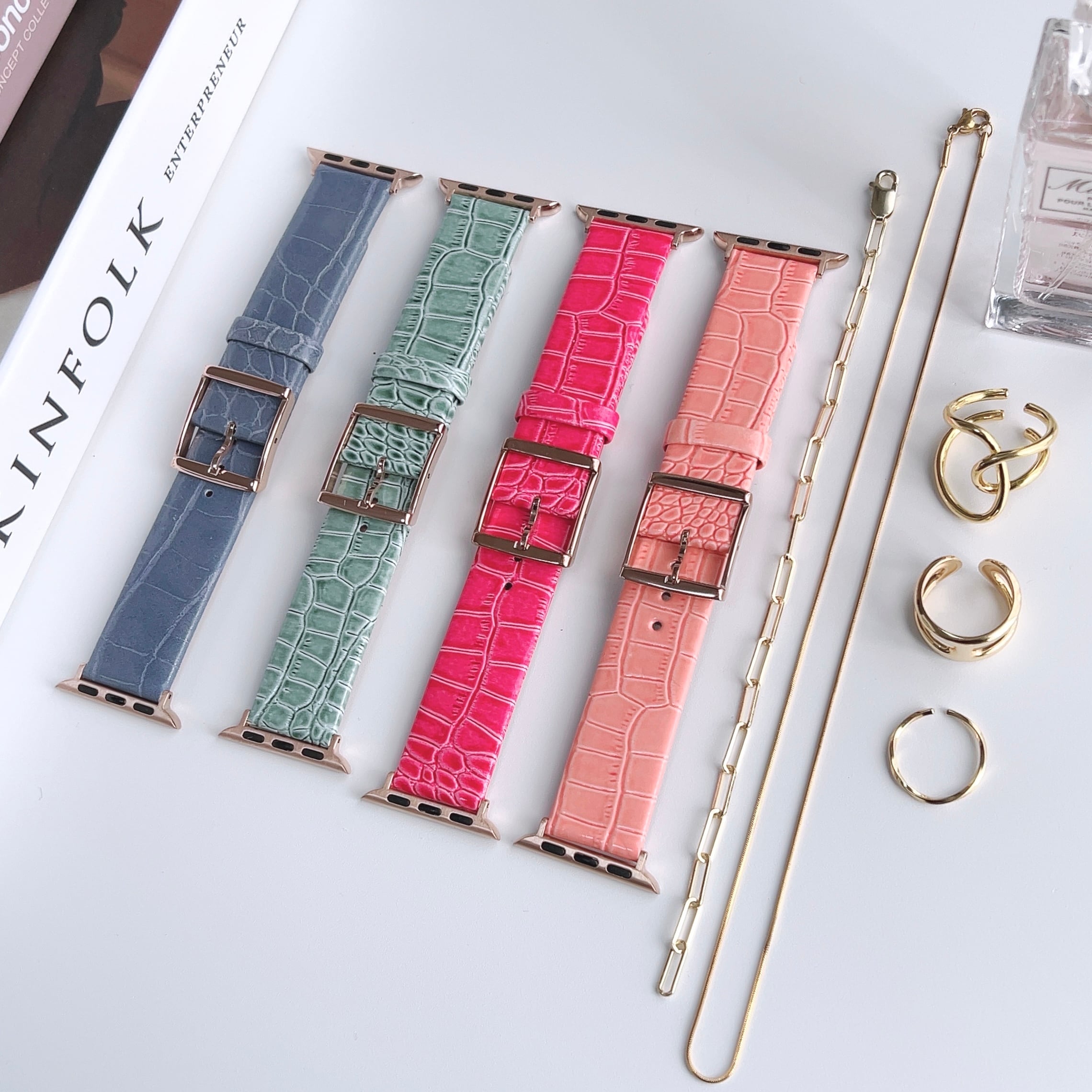 Apple Watch(アップルウォッチ)クロコフレームバンド/ベルト | Lune