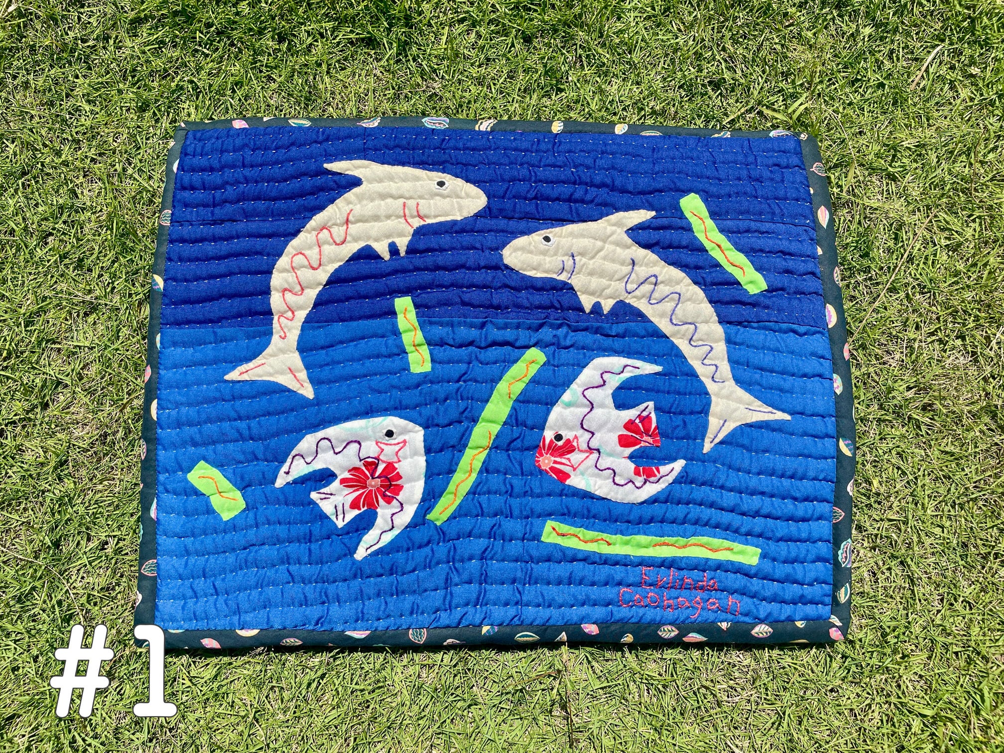 カオハガンキルト 約152×212cm カオハガン・キルト | Caohagan Island Official Store