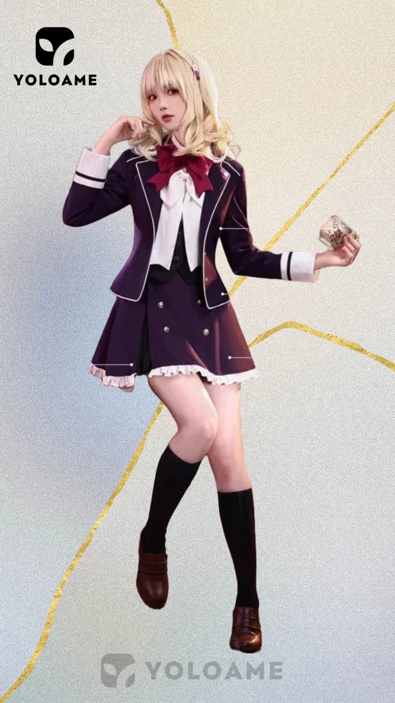 三分妄想 DIABOLIK LOVERS 女主人公 小森ユイ コスプレ 衣装