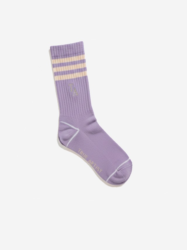 TRUE ARTIST / Socks nº04 (Lavender Lilac) 26AW