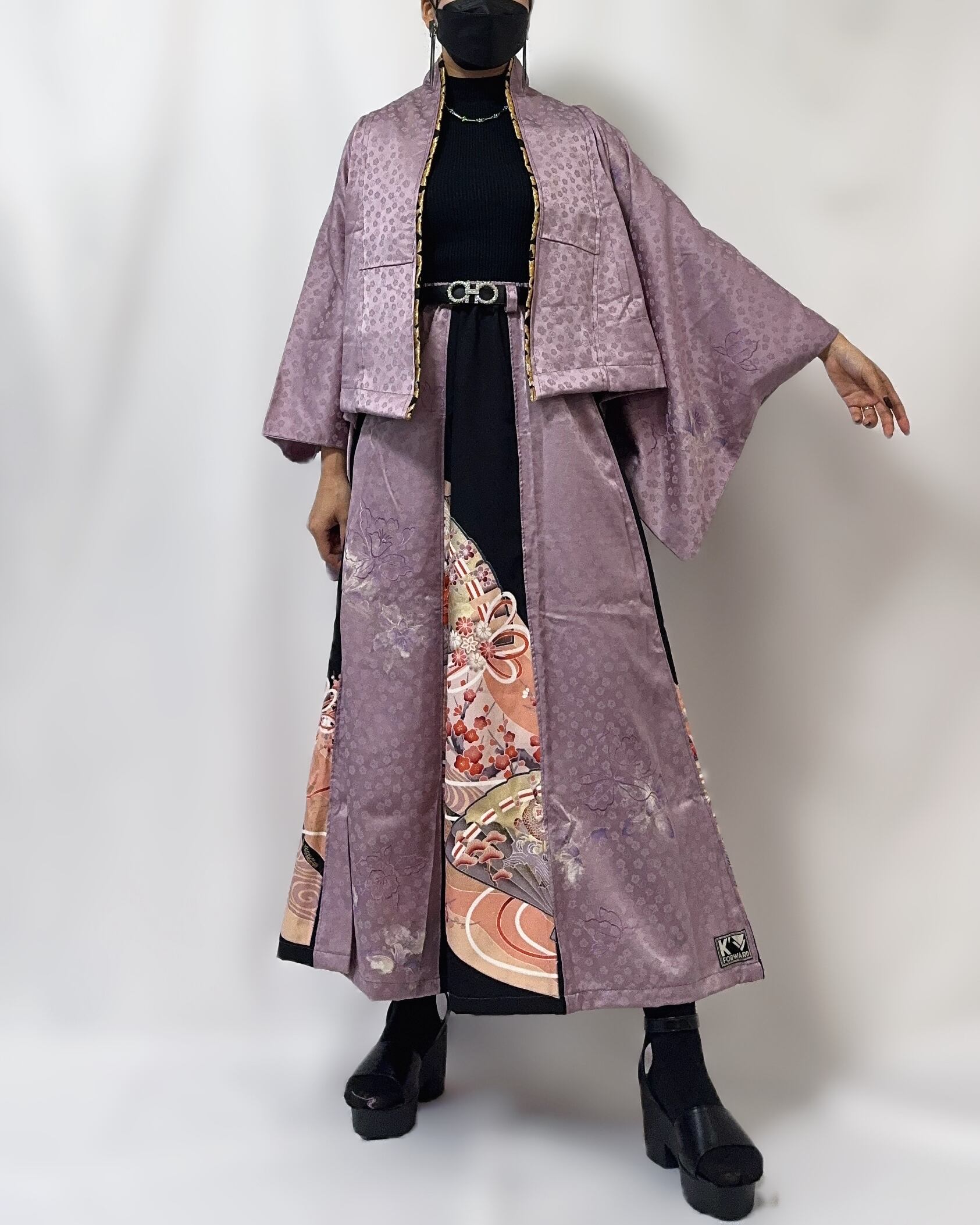 Two piece sets 468 2jacket＋1skirt | K´FORWARD｜ リメイク着物の