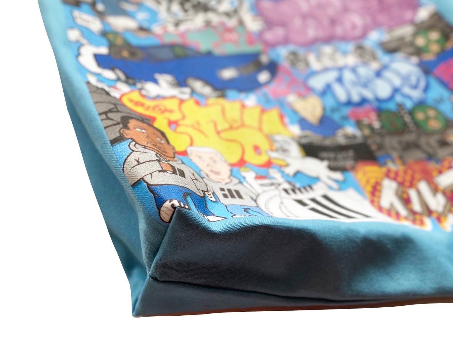 ILLBROSxNewJackBoogie Record bag BLUE | taboo1 onlineshop