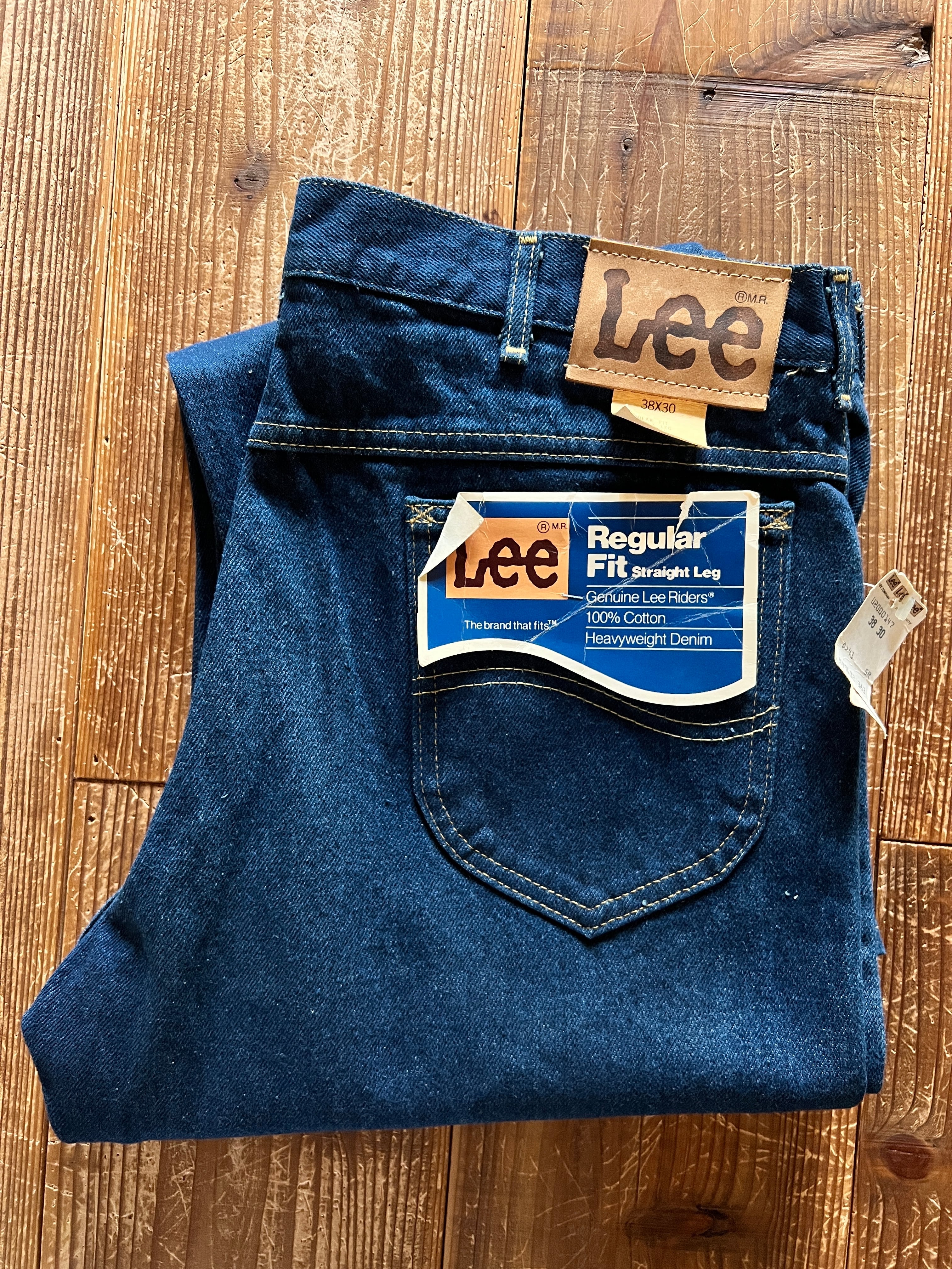 80's Lee 200-0147 デニムパンツ DEADSTOCK 表記(38×30) USA製