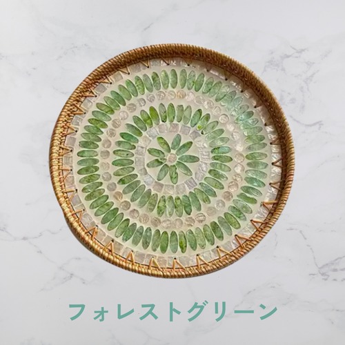 【オーダー品】モザイクシェルトレイ AE3535977