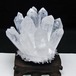 水晶 クラスター 水晶 原石 台座付属 一点物 おまかせ便 182-8594