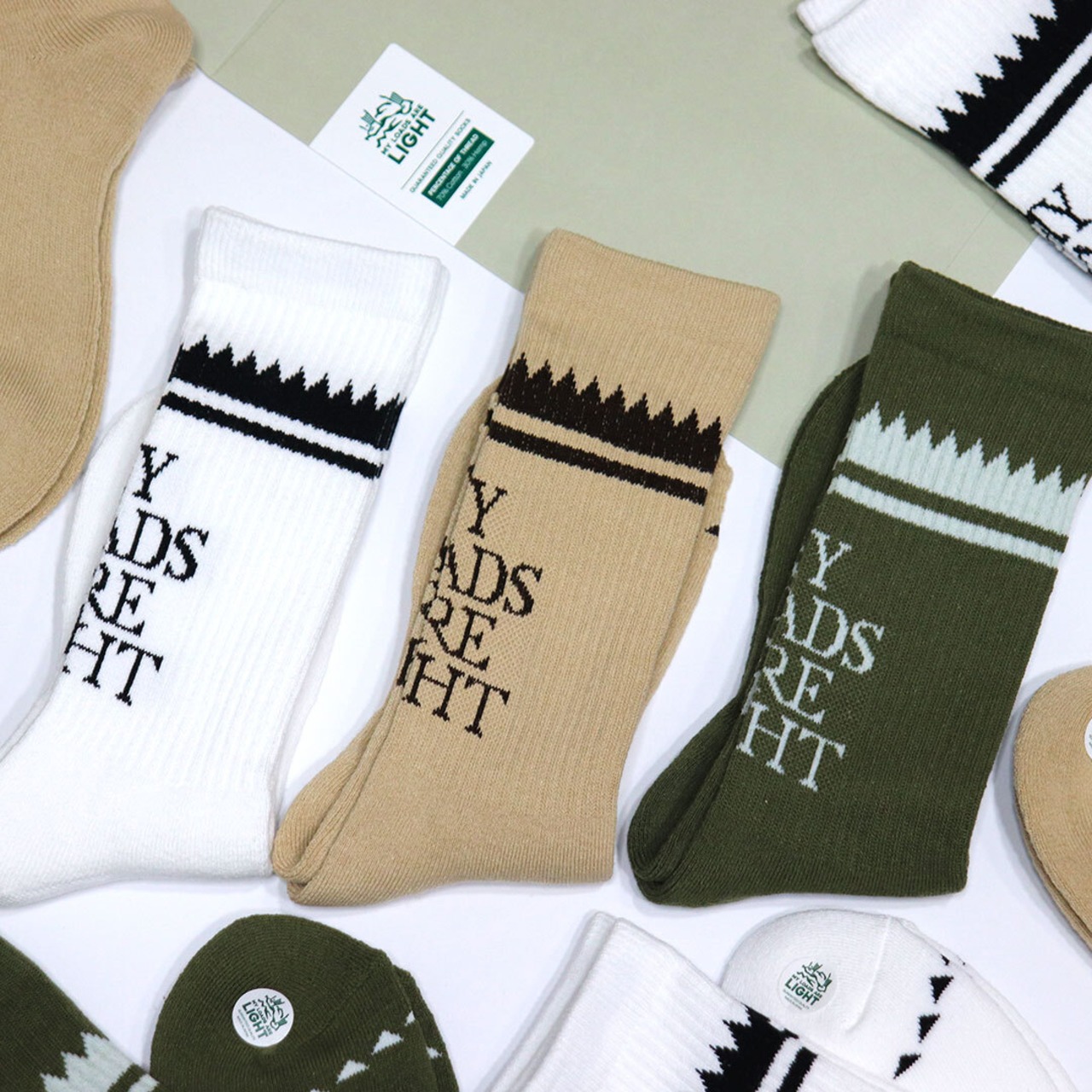 RWCHE × MY LOADS ARE LIGHT / ARROW SOCKS ローチ MLAL マイ ローズ 