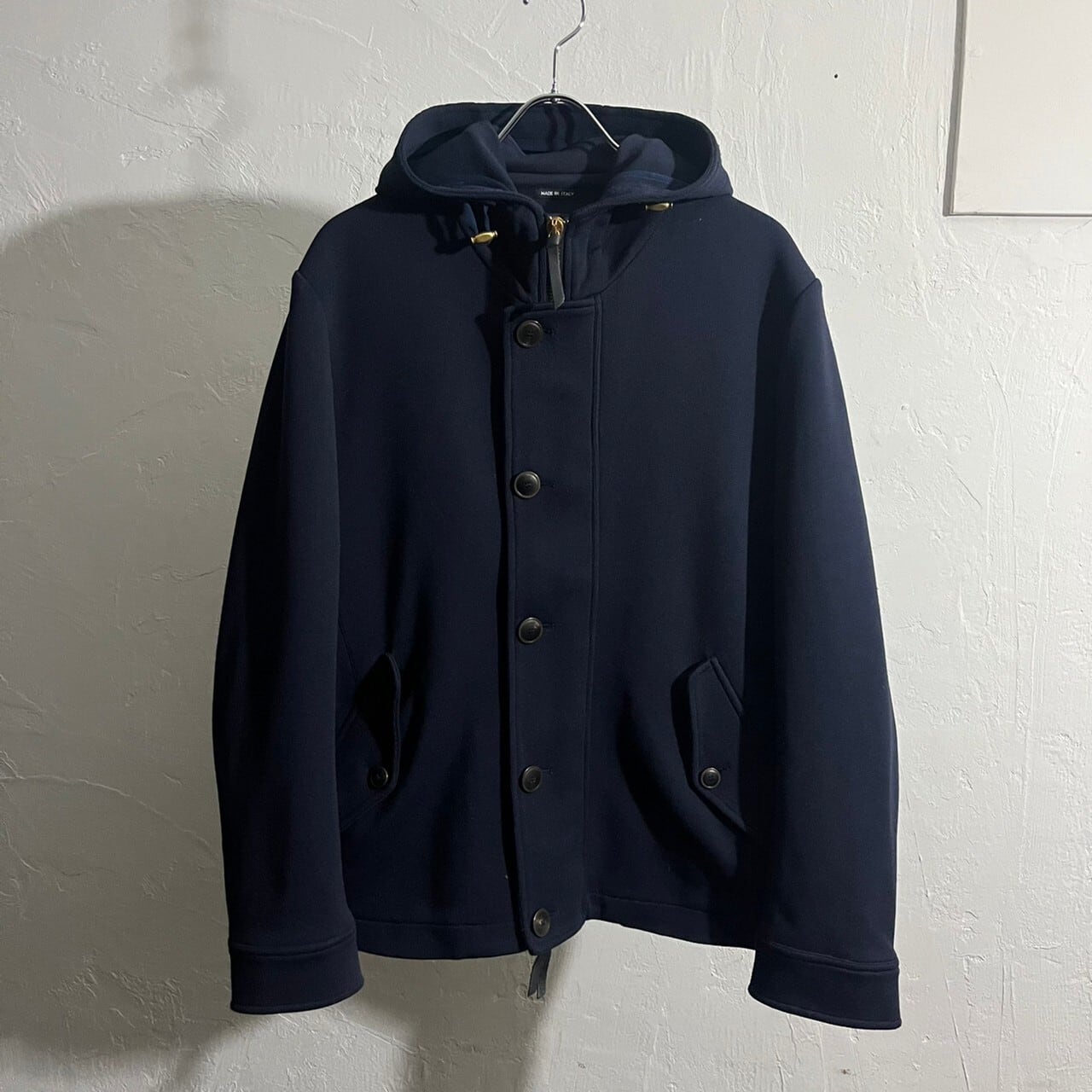 GIORGIO ARMANI Knit Hoodie Jacket ITALY製 | VOLAR