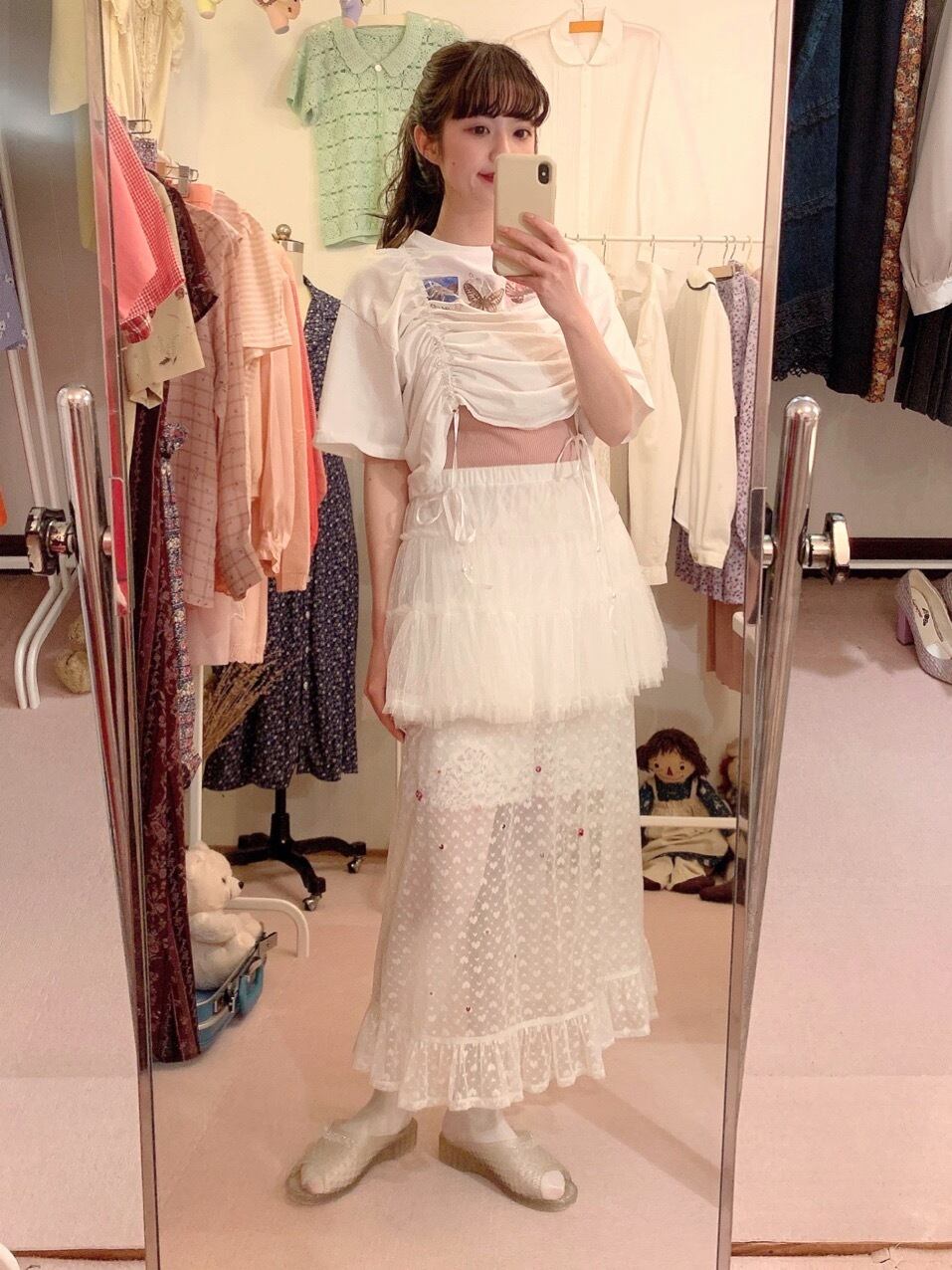 remake : swallowtail bubble T-shirt