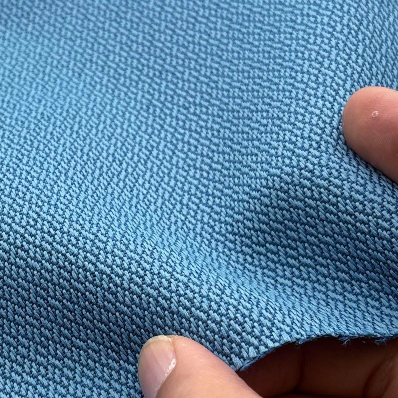 NF147◆50cm◆SM◆ツイード生地◆ブルー系