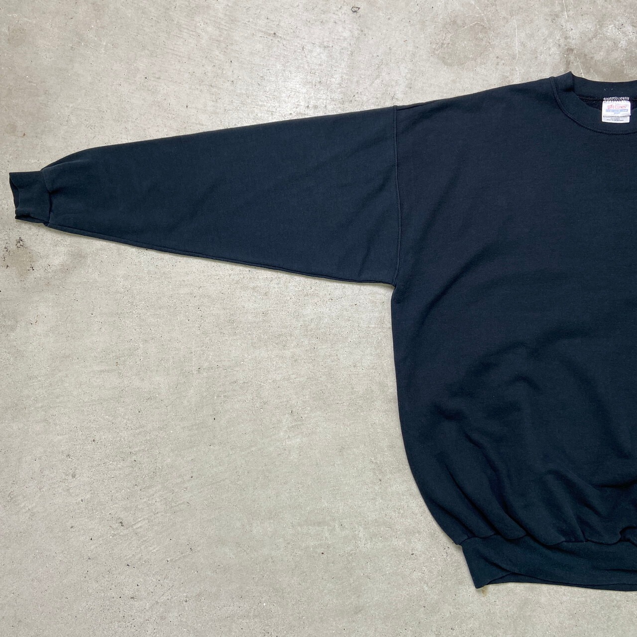 90年代 Hanes ヘインズ ブランクスウェットシャツ 無地 メンズXL 古着 