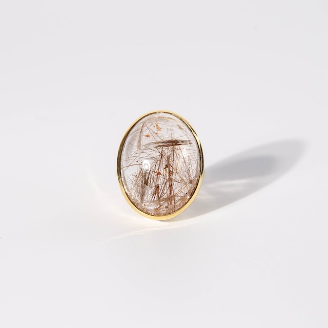 【12号】ルチルクォーツ リング（グラン）