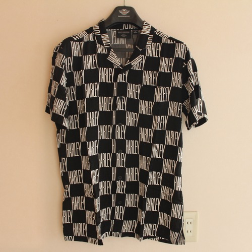96591-22VM　アロハシャツ ーcelebration checkerboard shirtー