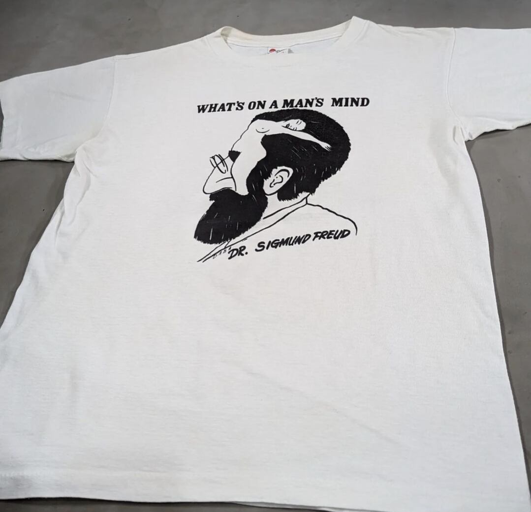old SIGMUND FREUD TRICK ART tee 小岩店 | What'z up old SIGMUND FREUD TRICK ART tee 小岩店 | What'z up
