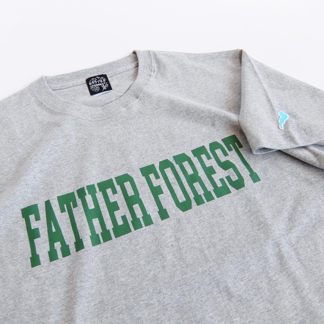 【受注生産】マザーレイクにありがとう実行委員会 × -CONNECT- / FATHER FOREST TEE / GRAY / ファザーフォレスト / グレー