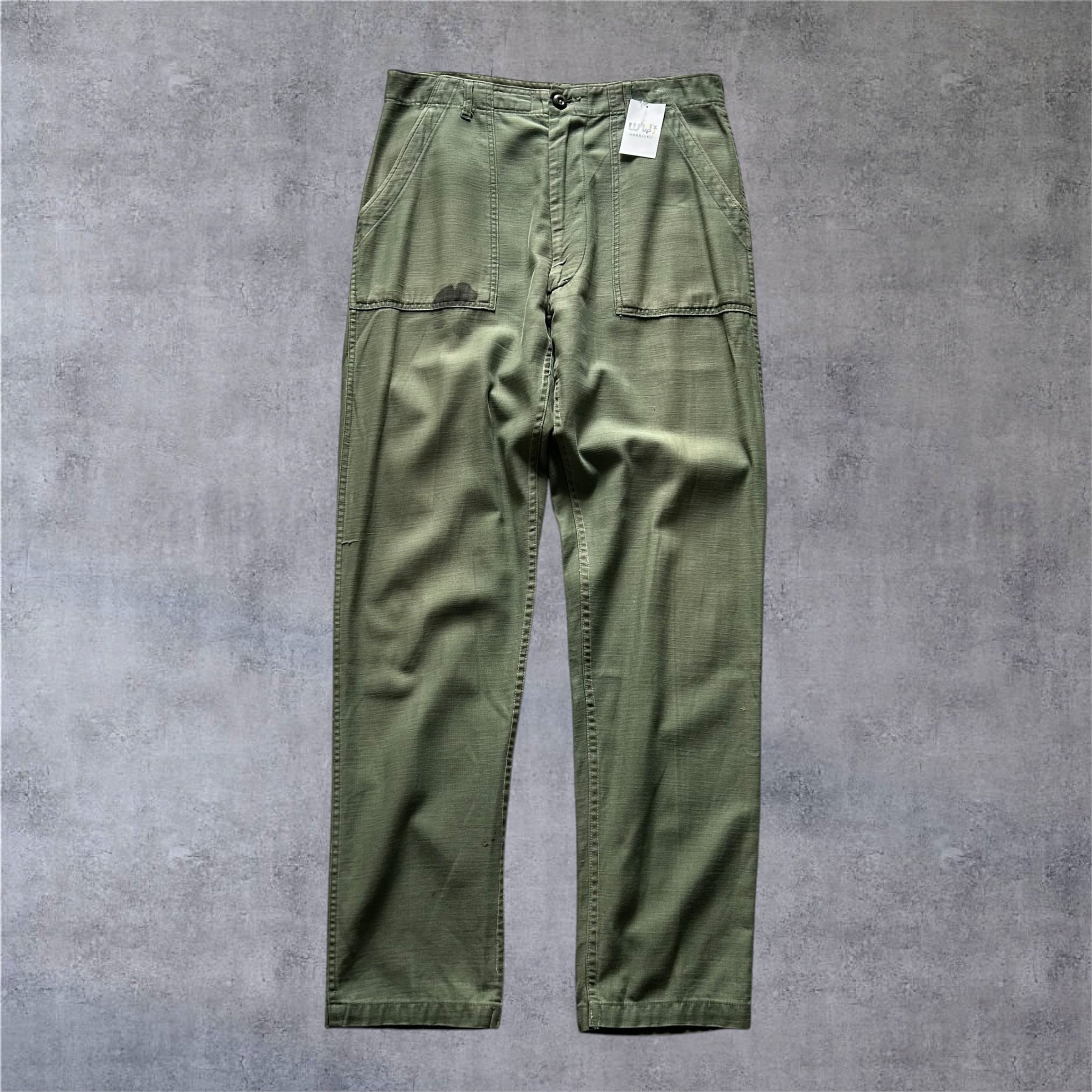 〜1970s U.S.ARMY Cotton Baker Pants ①【高円寺店】