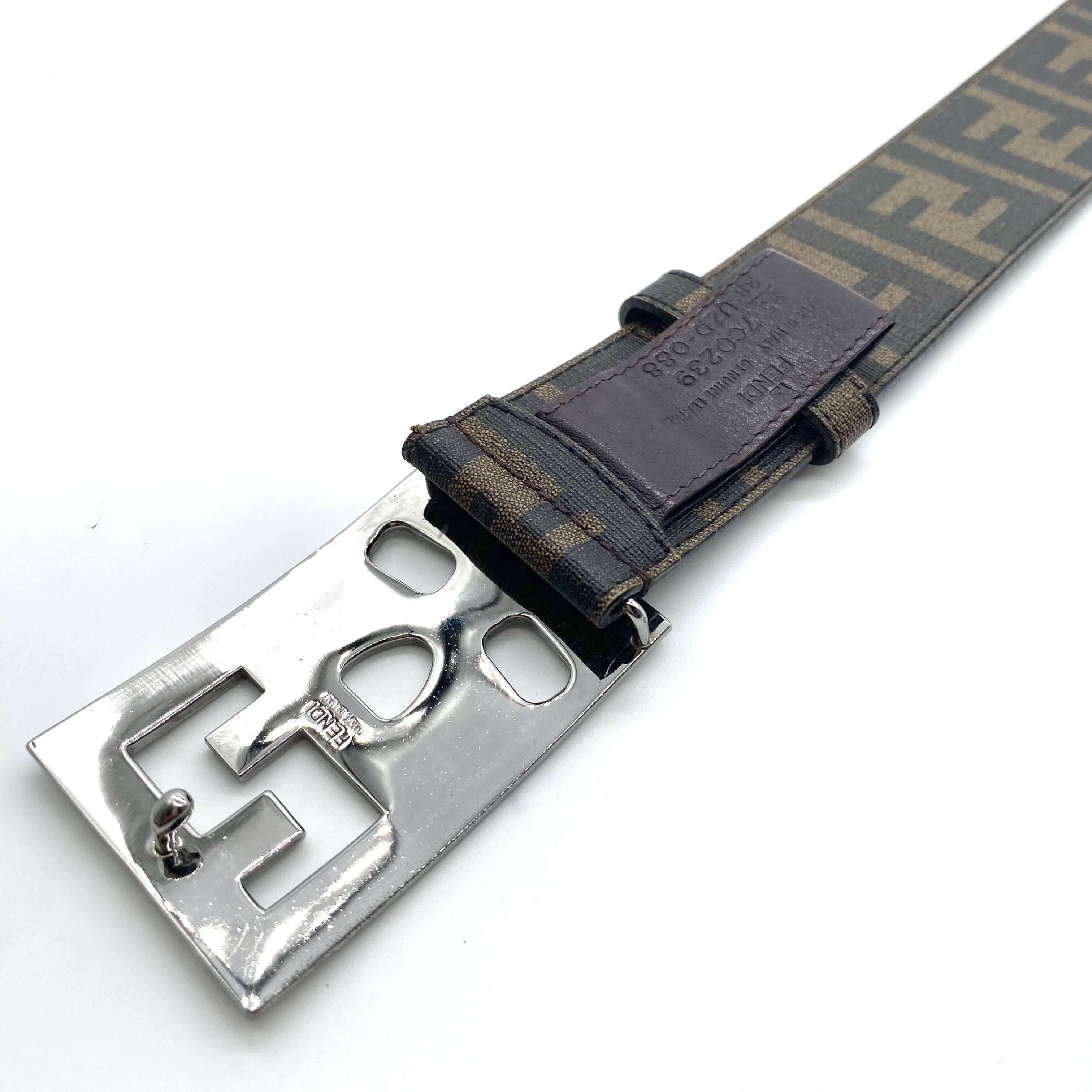 Vintage FENDI Zucca Belt / ヴィンテージ フェンディー ズッカ柄