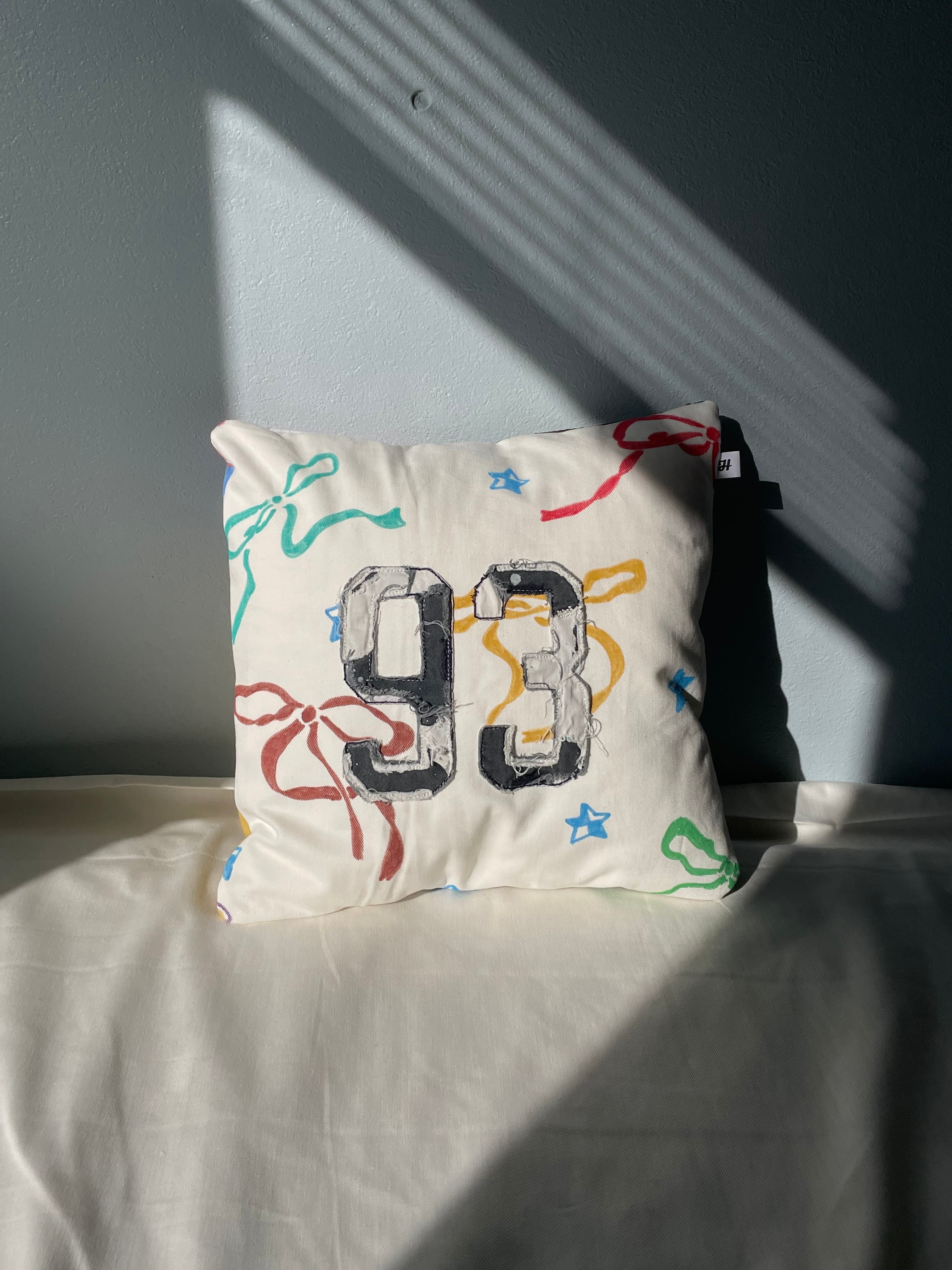 Remake cushion numbering × ribbon