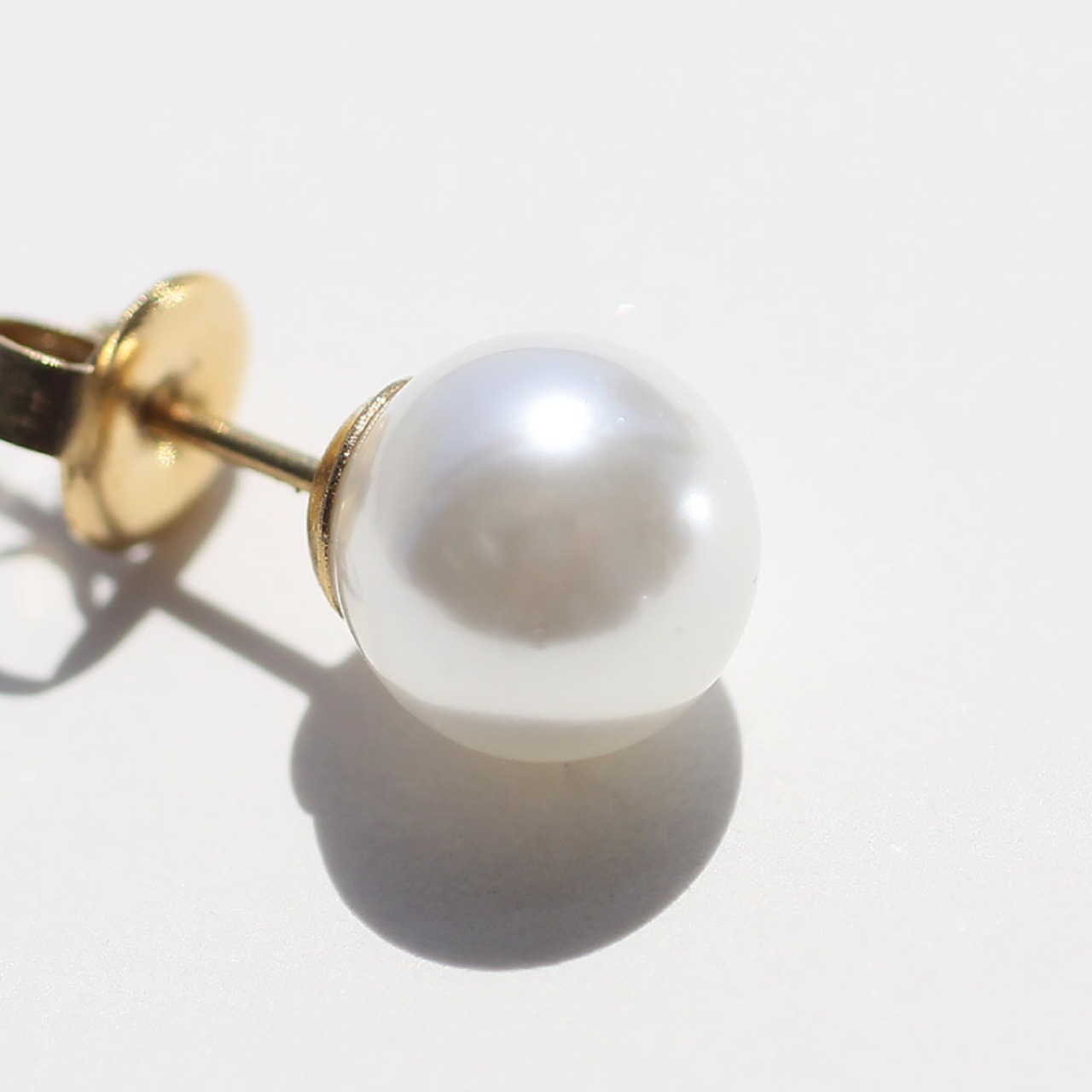 【ネコポス便】ピアス 選べる大きさ 一粒パールピアス パール 金属アレルギー サージカルステンレス 2060