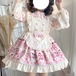 ゆめかわ♡全３カラー　いちごケーキメイド服　kos61