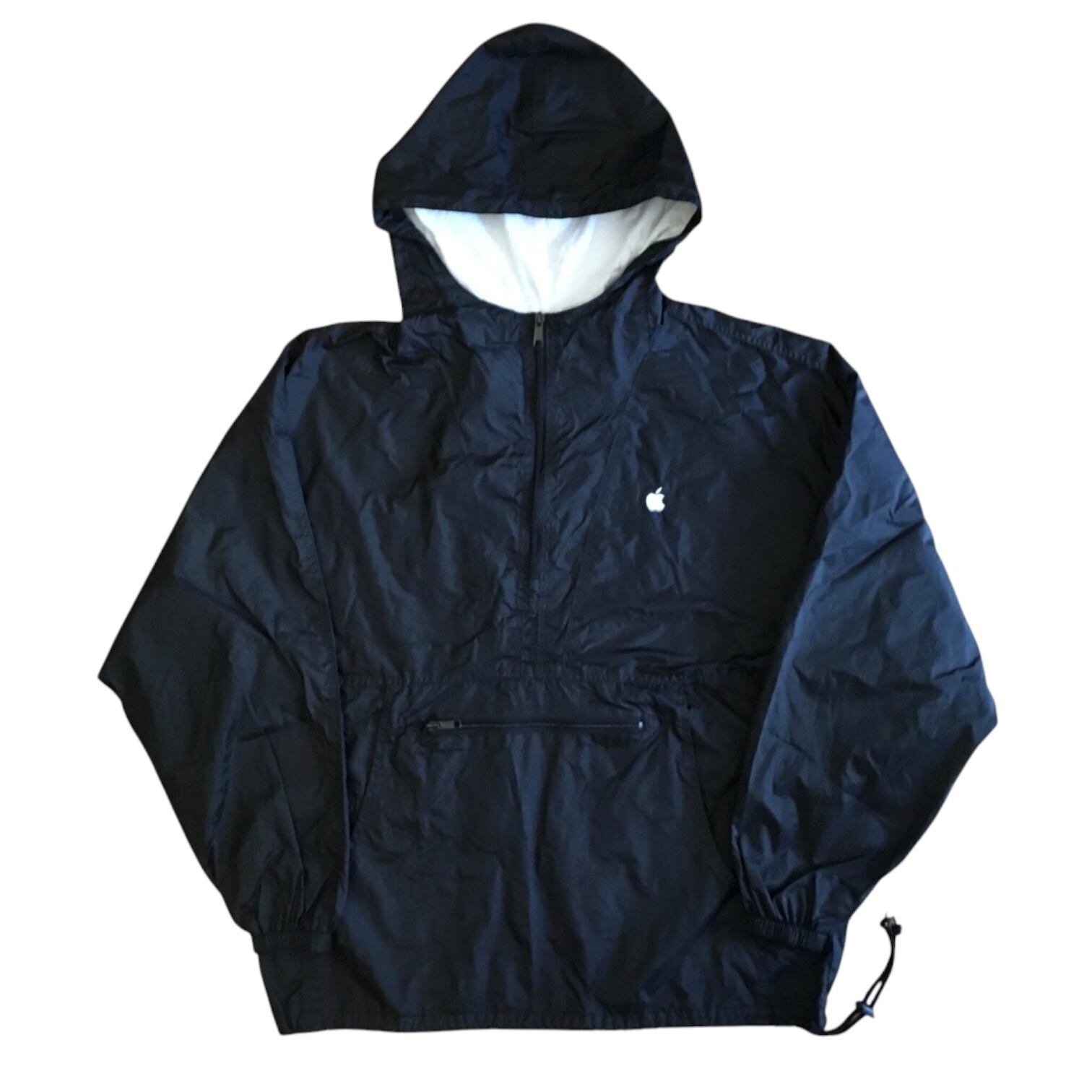 Apple / Anorak Pullover Nylon Jacket / Packable / Large