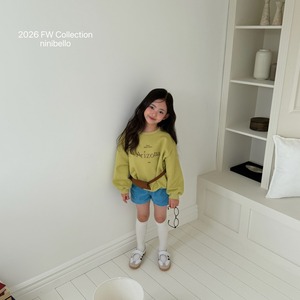 送料無料【予約】ninibello/ Jr Arizona Sweatshirt