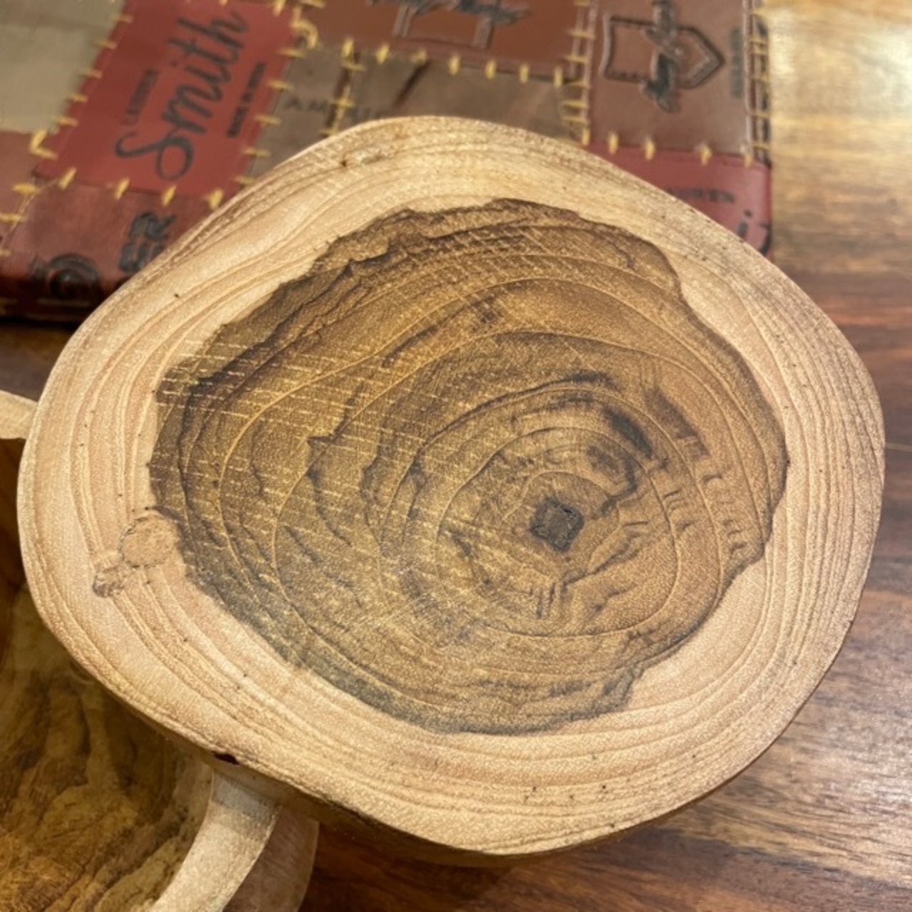 Thailand Teak Wood Slide Box Separate Natural / タイ チークスライドボックス セパレート ナチュラル 小物入れ 小物BOX 収納ボックス 木材 天然木 ナチュラル ハンドメイド チークウッド リビング収納 蓋付き 開閉可 ギフト プレゼント かわいい シンプル