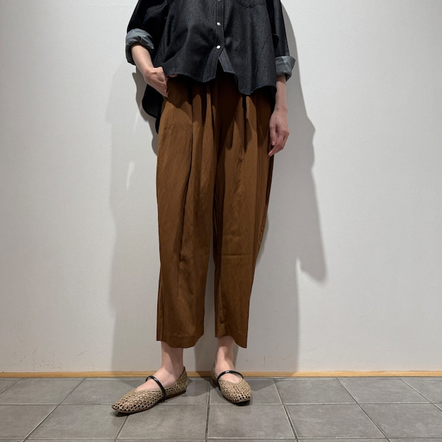 ズアーブクロップドパンツ