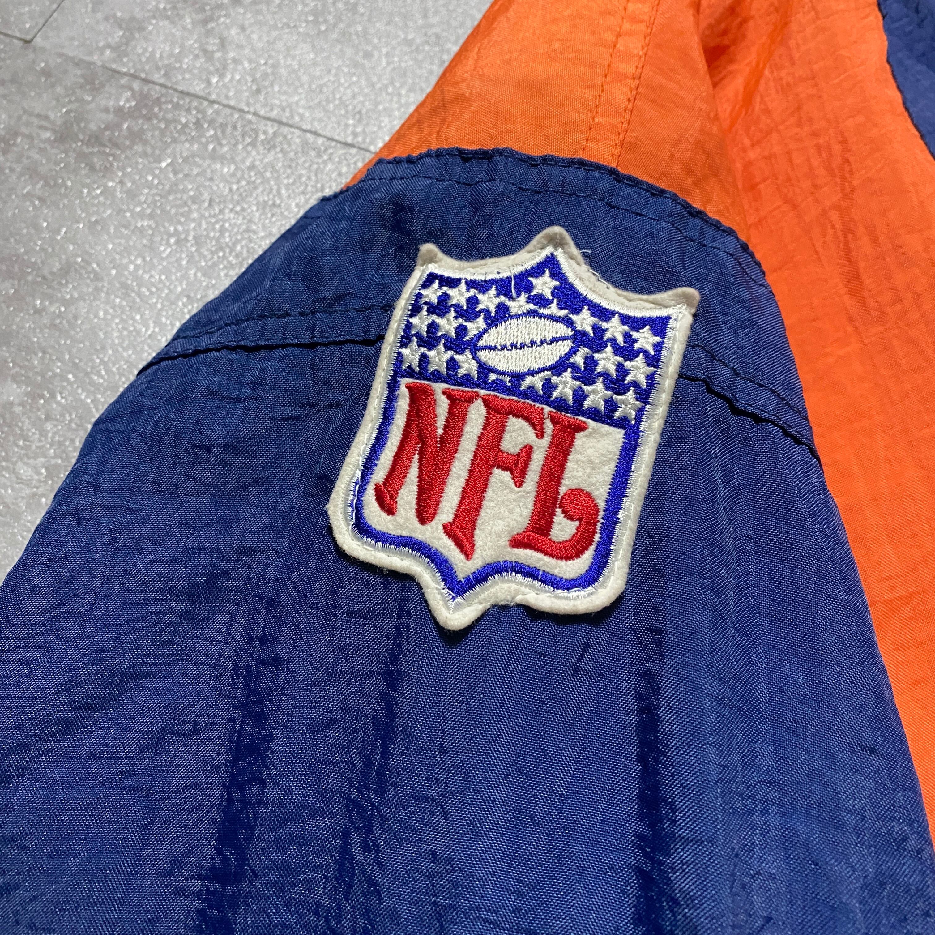 シカゴ・ベアーズ Reebok ナイロンジャケット Size.XL】90's Reebok NFL PRO LINE リーボック シカゴベアーズ チーム