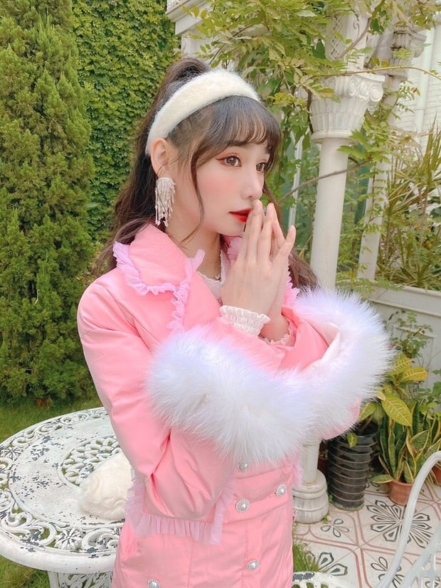 ☆【セットアップ】ピンク スーツ アウター ジャケット スカート