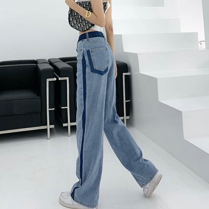 ルーズカラーパンツ カジュアル ステッチ ケッペル80597243662