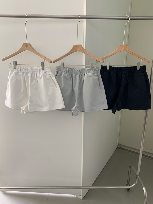 (予約) pretty young thing / Labeling cotton shorts 3color