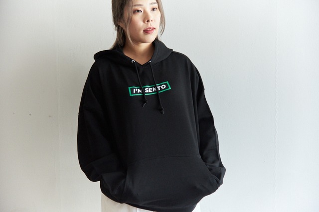 I'm Sento ロゴパーカー