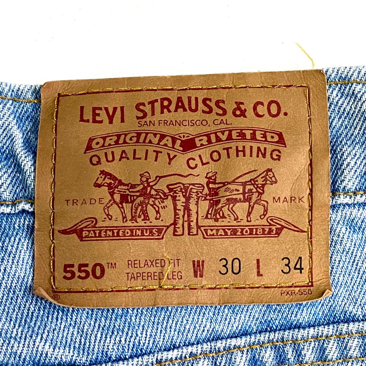 年代 カナダ製 Levi's リーバイス  テーパード デニムパンツ
