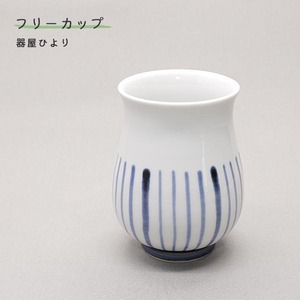 砥部焼 おしゃれ 「湯呑み 大 ト草」 湯飲み 茶飲み コップ カップ 陶器 手作り 窯元 器屋ひより hiyori-103