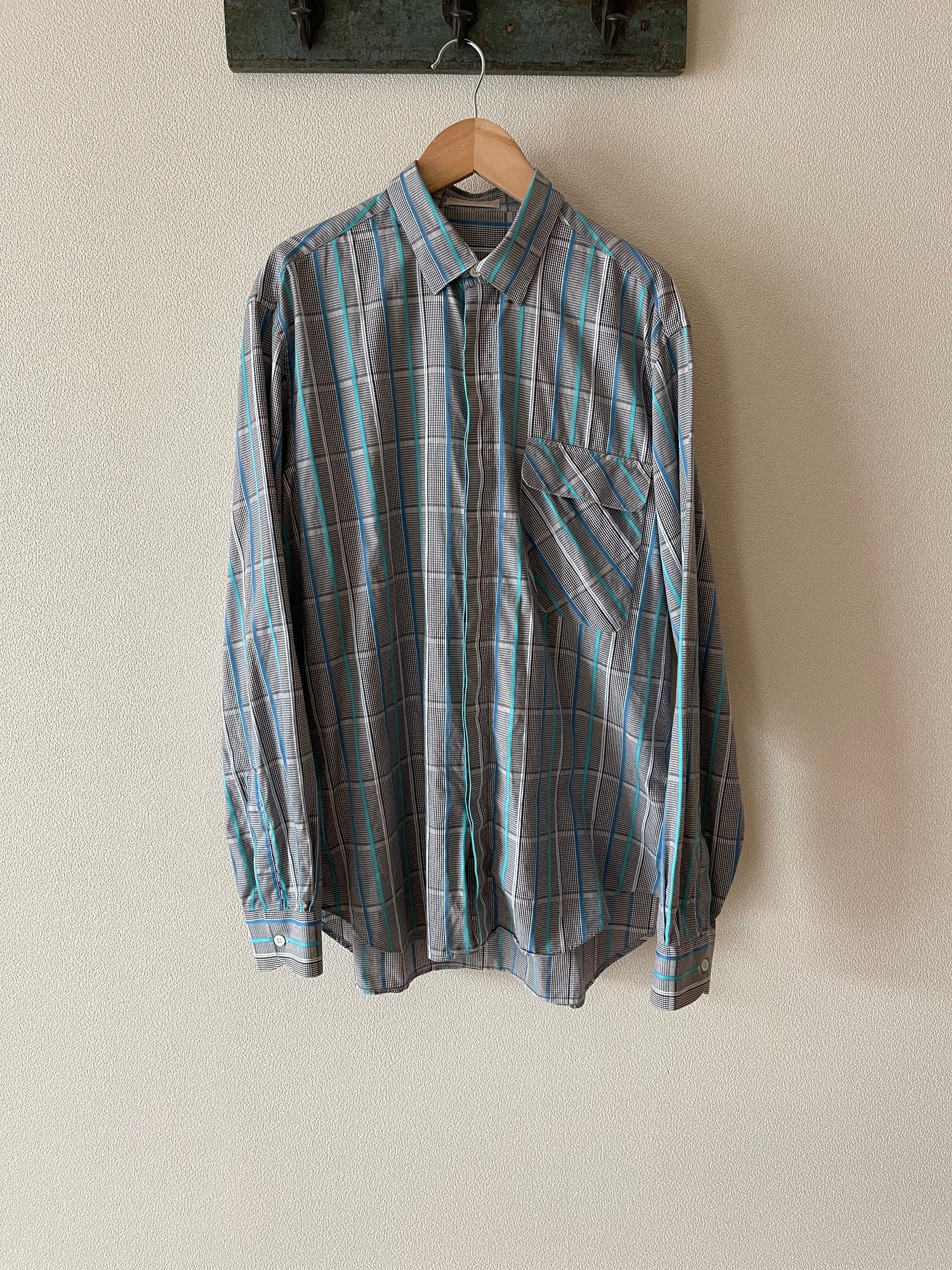 Itarian cotton stripe pattern shirts