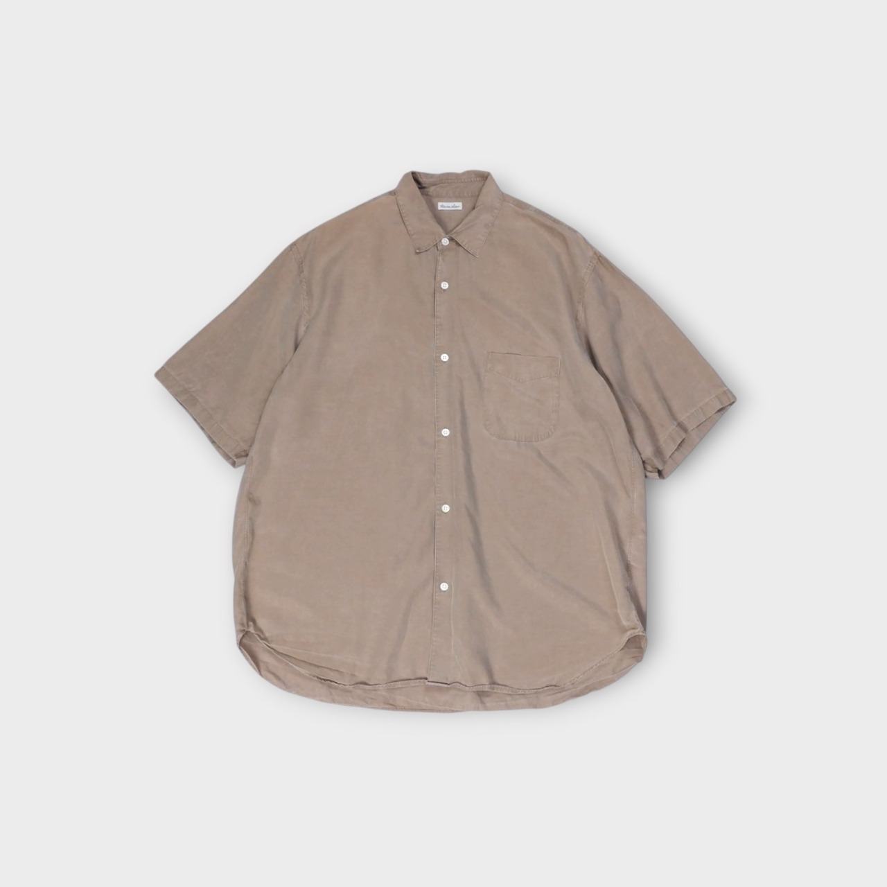 Steven Alan【スラブ レギュラーカラー ショートスリーブ シャツ】