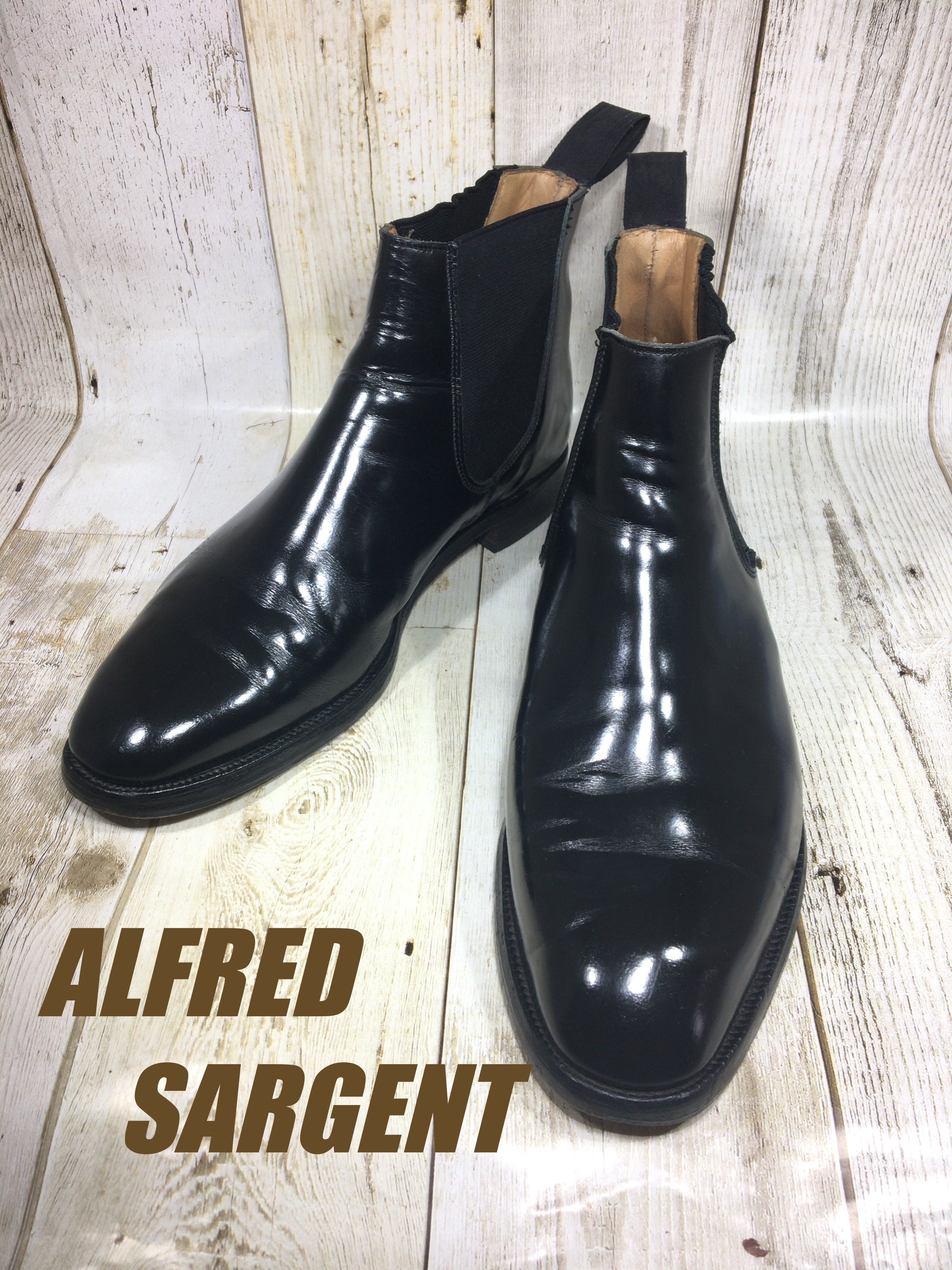 Alfred Sargent アルフレッドサージェント サイドゴアブーツ UK8 ...