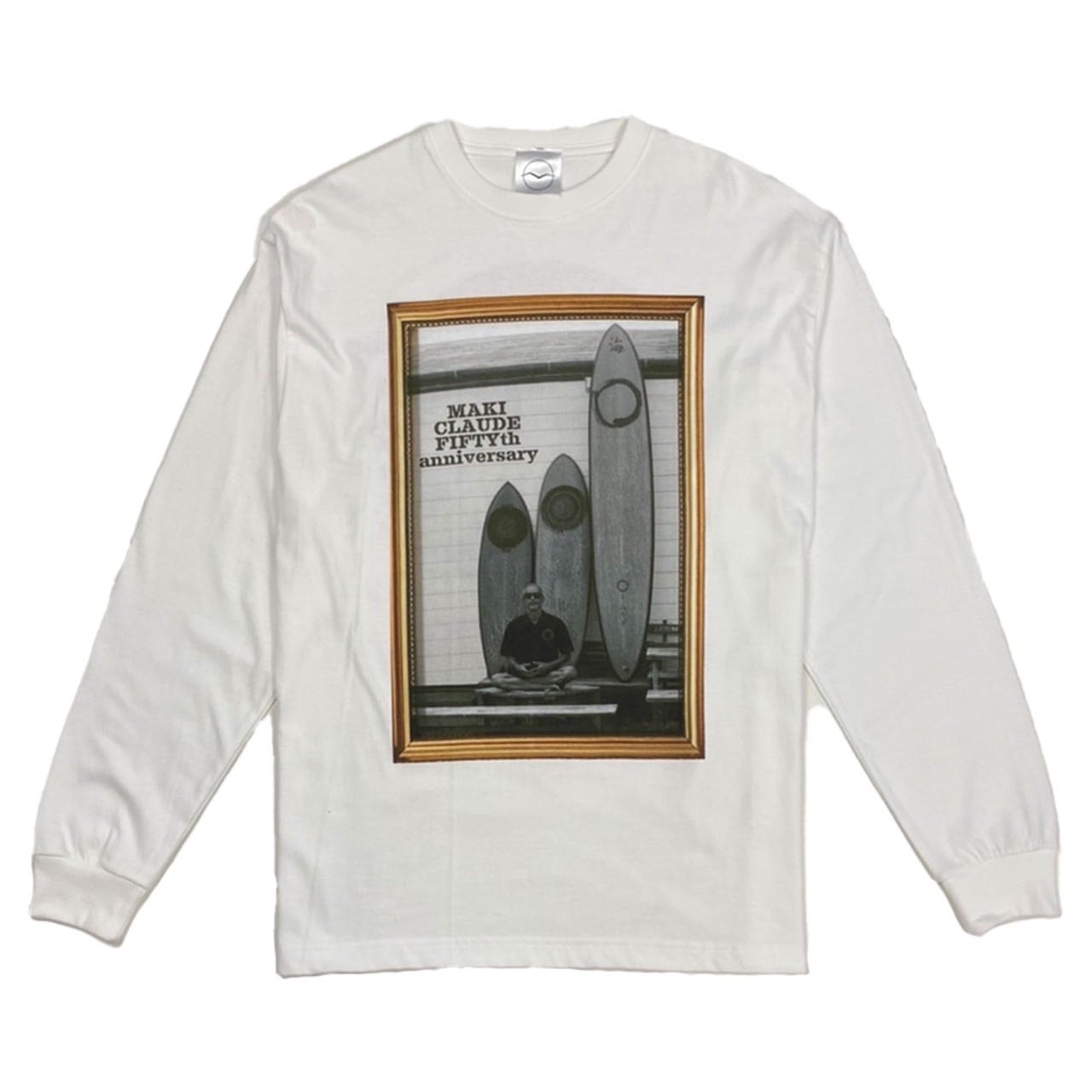 50th  Anniversary Long Sleeve Shirt ホワイト