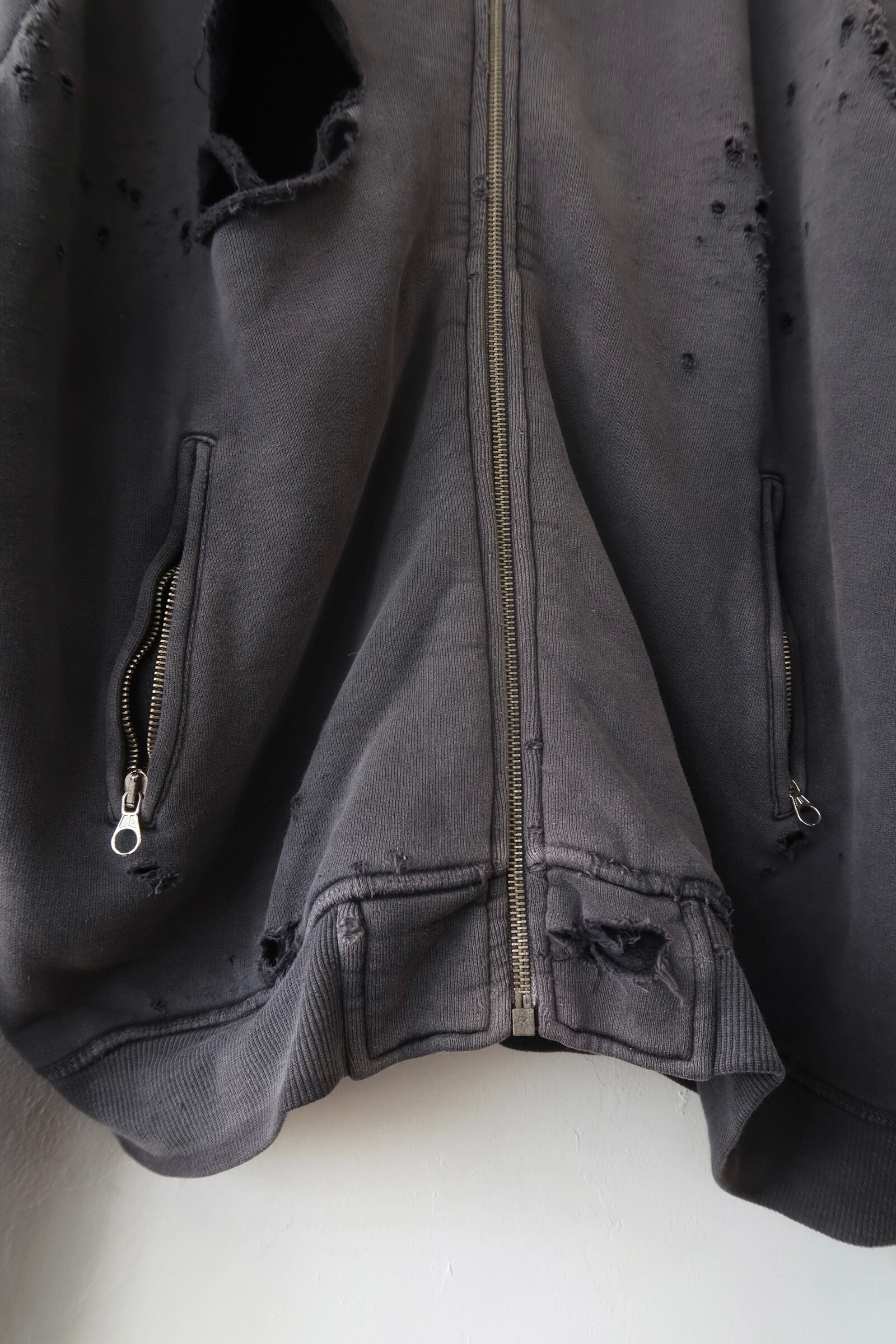 1990s SABOTAGE shotgun zip-up sweat | gamustore