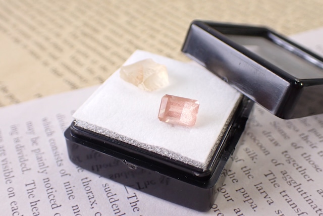 【原石セット】オレゴンサンストーン　0.90ct/1.69ct　[C7‐357]