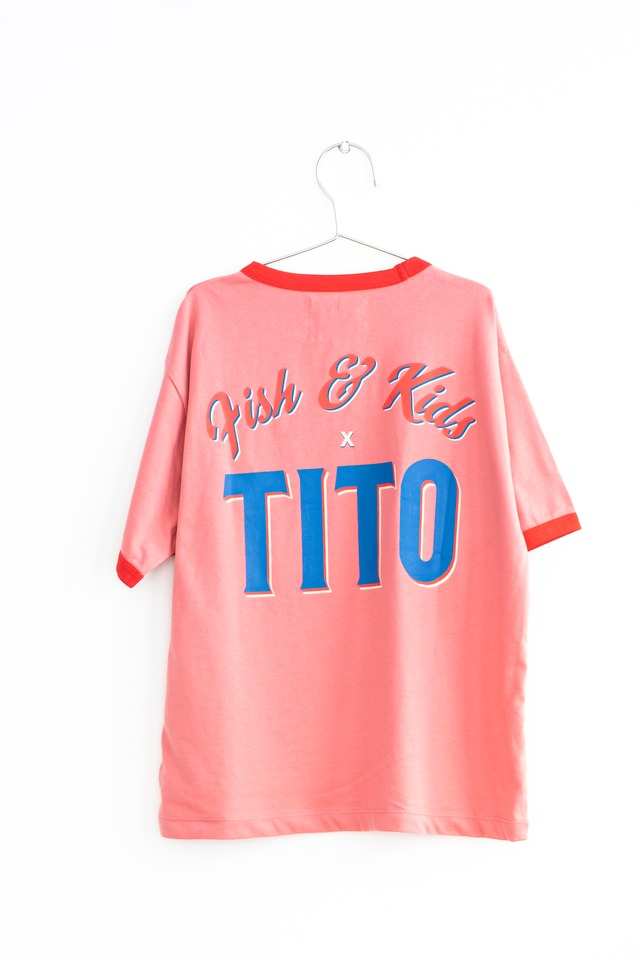 《即納》outlet FISH&KIDS / CONTRAST COLOR T-SHIRT