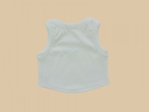 [DOREDORE] needlepoint ribbed Sleeveless (17/19) / [도레도레] 자수골지나시 (17/19)