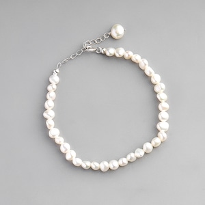 S925  tansui pearl bracelet  #b16